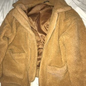 Brown Teddy Coat